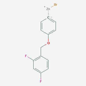 4-(2',4'-DifluorobenZyloxy)phenylZinc bromide