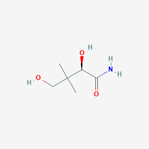 molecular formula C6H13NO3 B14899613 (R)-2,4-Dihydroxy-3,3-dimethylbutanamide 