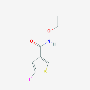 N-ethoxy-5-iodothiophene-3-carboxamide