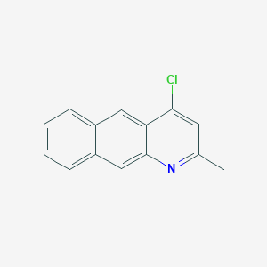 molecular formula C14H10ClN B14899724 4-Chloro-2-methylbenzo[g]quinoline 