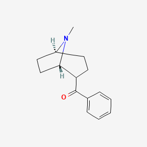 ((1S,5S)-8-Methyl-8-azabicyclo[3.2.1]octan-2-yl)(phenyl)methanone