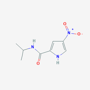 molecular formula C8H11N3O3 B14899784 N-Isopropyl-4-nitro-1H-pyrrole-2-carboxamide 