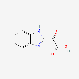 1H-benzimidazol-2-yl(oxo)acetic acid