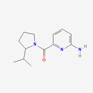 molecular formula C13H19N3O B14899875 (6-Aminopyridin-2-yl)(2-isopropylpyrrolidin-1-yl)methanone 