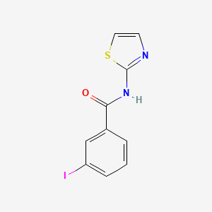 molecular formula C10H7IN2OS B14899917 3-Iodo-N-(thiazol-2-yl)benzamide 