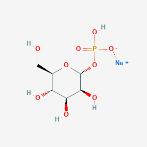 molecular formula C6H12NaO9P B1489992 a-D-Mannose-1-phosphate sodium salt CAS No. 99749-54-9