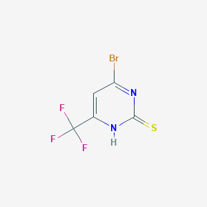 6-Bromo-4-(trifluoromethyl)pyrimidine-2(1H)-thione