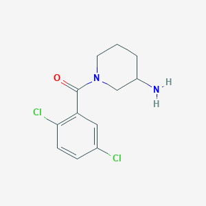 molecular formula C12H14Cl2N2O B14899964 (3-Aminopiperidin-1-yl)(2,5-dichlorophenyl)methanone 