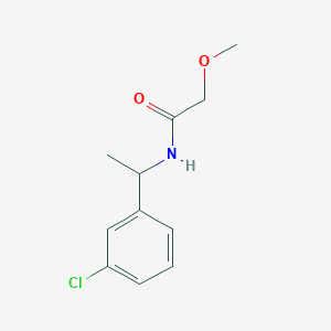 n-(1-(3-Chlorophenyl)ethyl)-2-methoxyacetamide