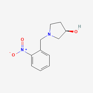 (R)-1-(2-Nitrobenzyl)pyrrolidin-3-ol