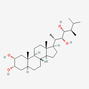 molecular formula C28H50O4 B1490007 6-Deoxo-24-epicastasterone CAS No. 169869-41-4