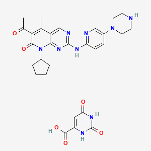 molecular formula C29H33N9O6 B14900147 Palbociclib orotate 