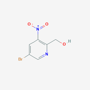 molecular formula C6H5BrN2O3 B14900177 (5-Bromo-3-nitropyridin-2-yl)methanol 