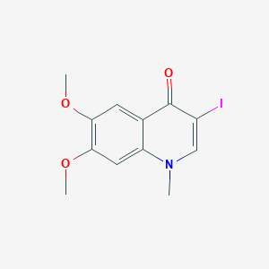 3-Iodo-6,7-dimethoxy-1-methylquinolin-4(1H)-one