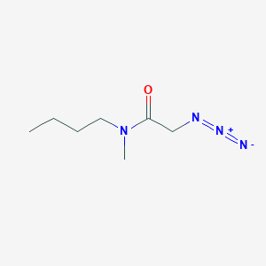molecular formula C7H14N4O B1490030 2-azido-N-butyl-N-methylacetamide CAS No. 1488966-78-4