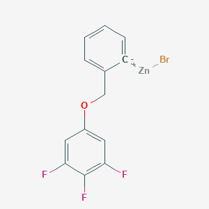 2-[(3',4',5'-Trifluorophenoxy)methyl]phenylZinc bromide