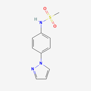 n-(4-(1h-Pyrazol-1-yl)phenyl)methanesulfonamide