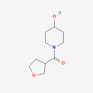 1-(Oxolane-3-carbonyl)piperidin-4-ol