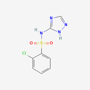 2-Chloro-N-(4H-1,2,4-triazol-3-YL)benzenesulfonamide