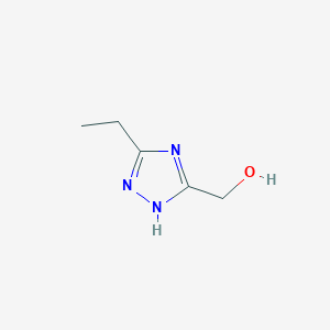 (5-ethyl-1H-1,2,4-triazol-3-yl)methanol