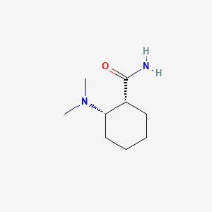 (1R,2S)-2-(Dimethylamino)cyclohexanecarboxamide