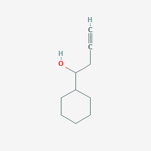 1-Cyclohexylbut-3-yn-1-ol