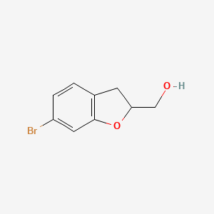 (6-Bromo-2,3-dihydrobenzofuran-2-yl)methanol