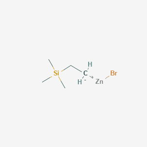 molecular formula C5H13BrSiZn B14900508 2-(Trimethylsilyl)ethylZinc bromide 