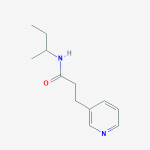 molecular formula C12H18N2O B14900512 n-(Sec-butyl)-3-(pyridin-3-yl)propanamide 