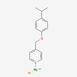 4-(4-Isopropylphenoxymethyl)phenylmagnesium bromide