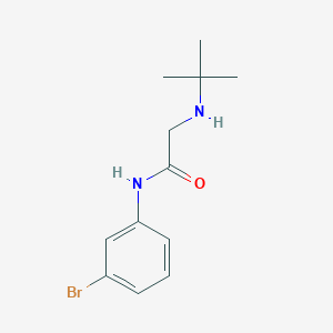 molecular formula C12H17BrN2O B14900642 N-(3-bromophenyl)-2-(tert-butylamino)acetamide 