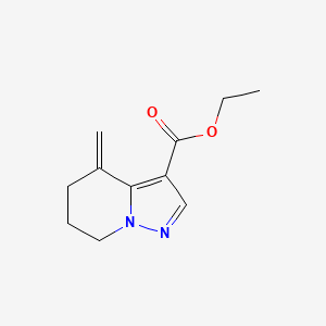 Ethyl 4-methylene-4,5,6,7-tetrahydropyrazolo[1,5-a]pyridine-3-carboxylate