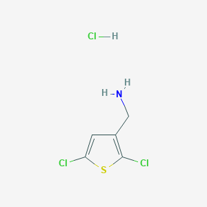 (2,5-Dichlorothiophen-3-yl)methanamine hydrochloride