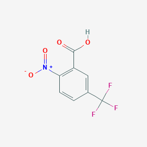 molecular formula C8H4F3NO4 B1490070 2-硝基-5-(三氟甲基)苯甲酸 CAS No. 1214373-54-2