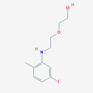 2-(2-((5-Fluoro-2-methylphenyl)amino)ethoxy)ethan-1-ol