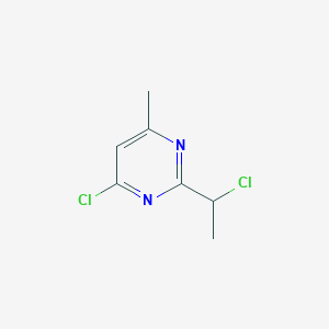 4-Chloro-2-(1-chloroethyl)-6-methylpyrimidine