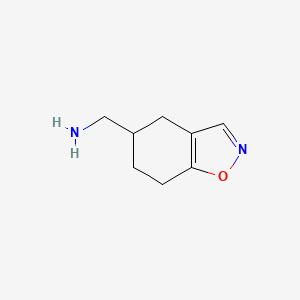 (4,5,6,7-Tetrahydro-1,2-benzisoxazol-5-ylmethyl)amine