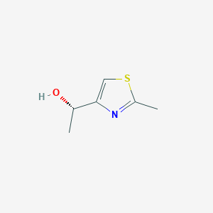 (1S)-1-(2-methyl-1,3-thiazol-4-yl)ethan-1-ol