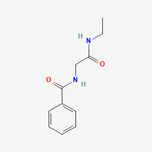 N-(2-(ethylamino)-2-oxoethyl)benzamide