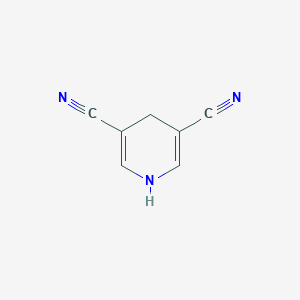 molecular formula C7H5N3 B14900811 1,4-Dihydropyridine-3,5-dicarbonitrile 