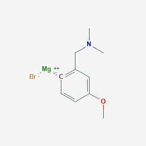 (2-((Dimethylamino)methyl)-4-methoxyphenyl)magnesium bromide