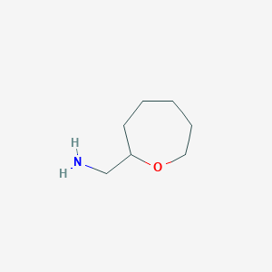 molecular formula C7H15NO B14900838 Oxepan-2-ylmethanamine CAS No. 1781046-20-5