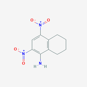 2,4-Dinitro-5,6,7,8-tetrahydronaphthalen-1-amine