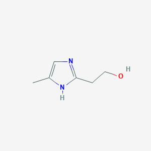 molecular formula C6H10N2O B14900892 1H-Imidazole-2-ethanol, 5-methyl- CAS No. 1520643-48-4