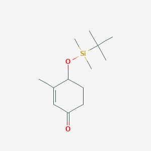 4-((tert-Butyldimethylsilyl)oxy)-3-methylcyclohex-2-en-1-one