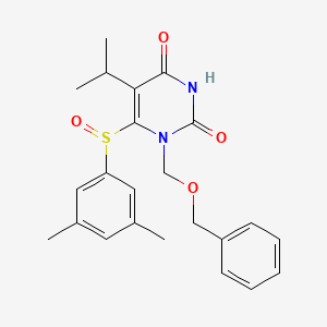 molecular formula C23H26N2O4S B14900940 HIV-1 inhibitor-44 