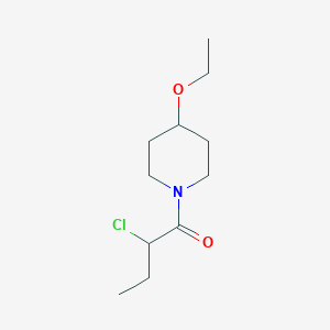 2-Chloro-1-(4-ethoxypiperidin-1-yl)butan-1-one