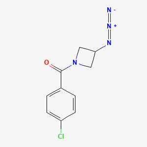 (3-Azidoazetidin-1-yl)(4-chlorophenyl)methanone