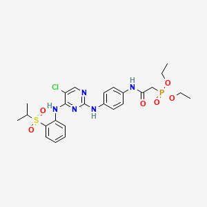 molecular formula C25H31ClN5O6PS B14901023 Fak-IN-6 