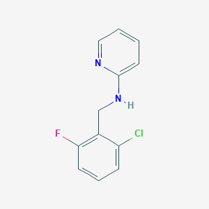 N-(2-chloro-6-fluorobenzyl)pyridin-2-amine